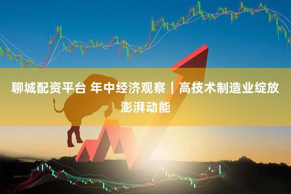 聊城配资平台 年中经济观察｜高技术制造业绽放澎湃动能
